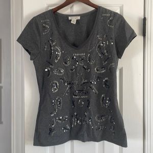 White House Black Market fitted tee